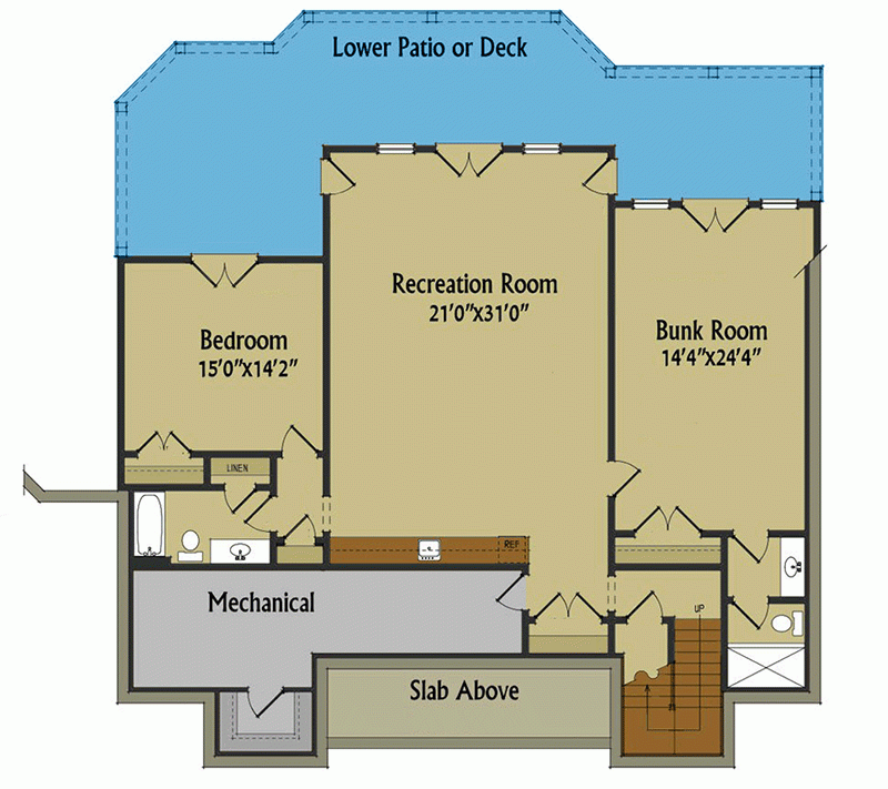 Exclusive Mountain Home Plan With 2 Master Bedrooms 92386MX  - Single Story House Plans With Two Master Bedrooms