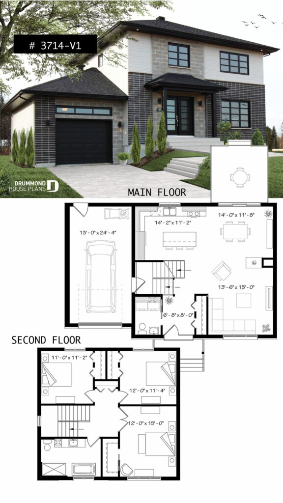 Exploring Two Story House Floor Plans House Plans - Floor Plan Of Two Story House