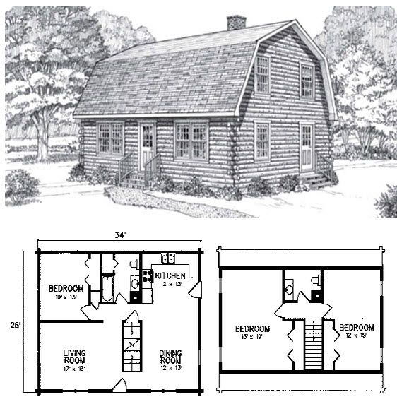 Gambrel Roof House Plans An In Depth Look House Plans - Gambrel 2 Story House Plans