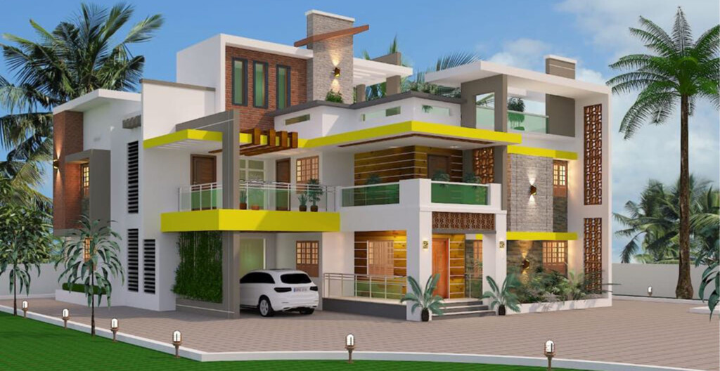 Home Design Plans Indian Style - 3000 Sq Foot 2 Story House Plans