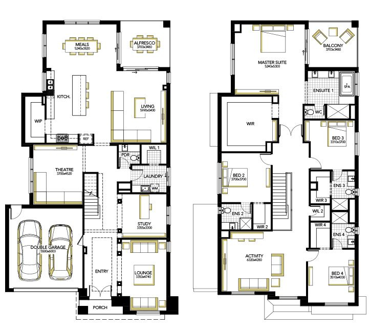 Home Designs House Plans Melbourne Carlisle Homes Floor Plan  - 3 Story House Plans Melbourne