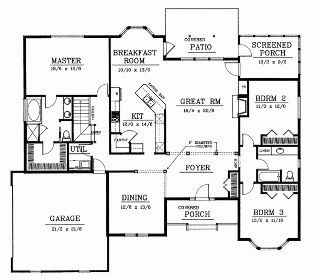 House Plans 2200 Sq Ft - Average 2200 Sq Ft Two Story House Plans