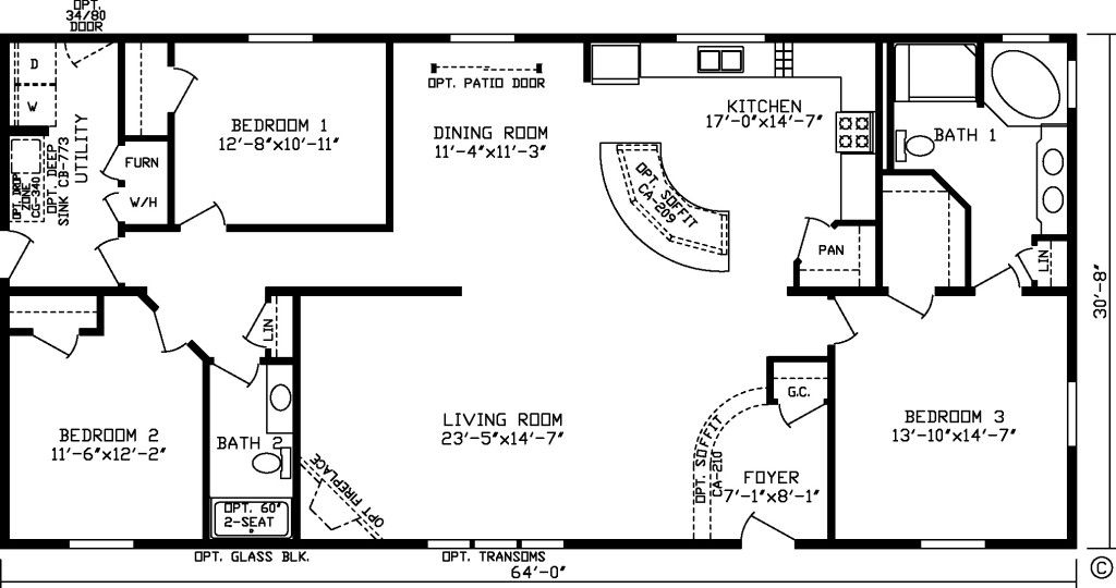 House Plans One Story 2000 Square Feet Tabitomo - 2 000 Square Foot House Plans One Story