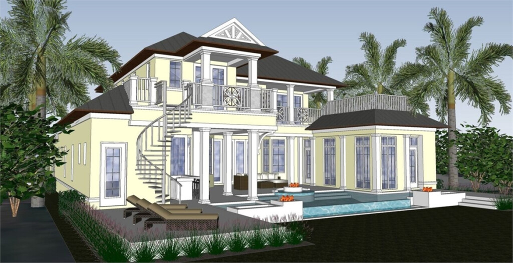 Luxury 2 story Beach House Plan Plan 1456 - Double Story Beach House Plans