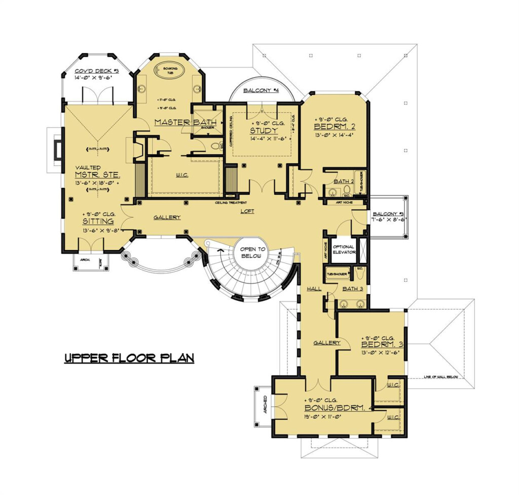 Luxury 3 Story Victorian Style House Plan 1458 Atherton 1458 - 3 Story Victorian House Plans Late 1890S