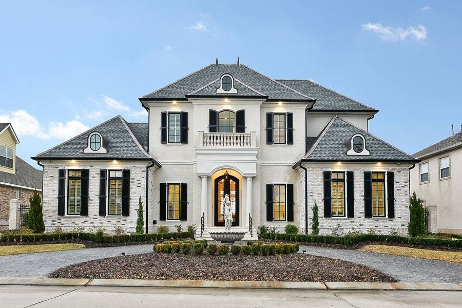 Luxury Two Story European Style House Plan 7526 Jolie Case Di Lusso  - European Style 2 Story House Plans