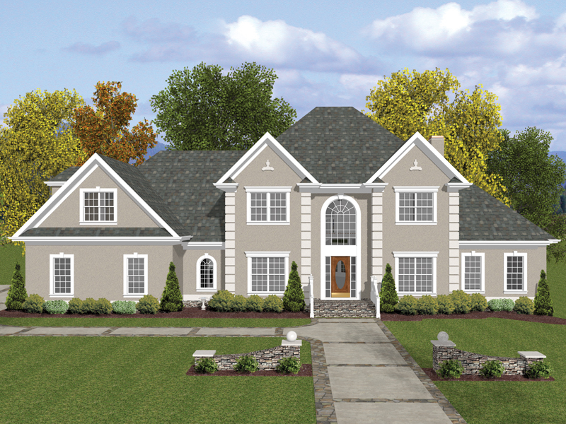 Marianna Park Luxury Home Plan 013D 0116 Shop House Plans And More - 2 Story Stucco House Plans