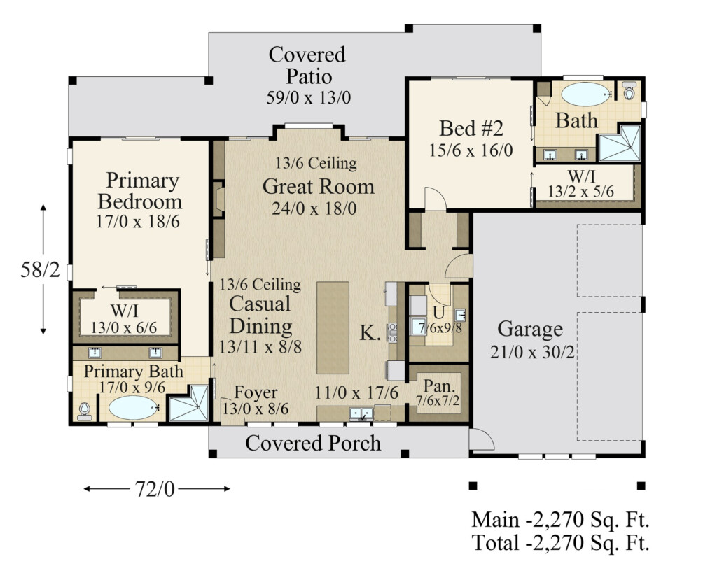 Modern 1 Story House Floor Plans Floorplans click - Center Hall One Story House Plans