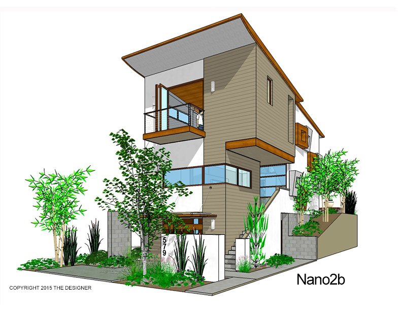 Modern Affordable 3 Story House Plan Designs The House Designers - 3 Story Contemporary House Plans