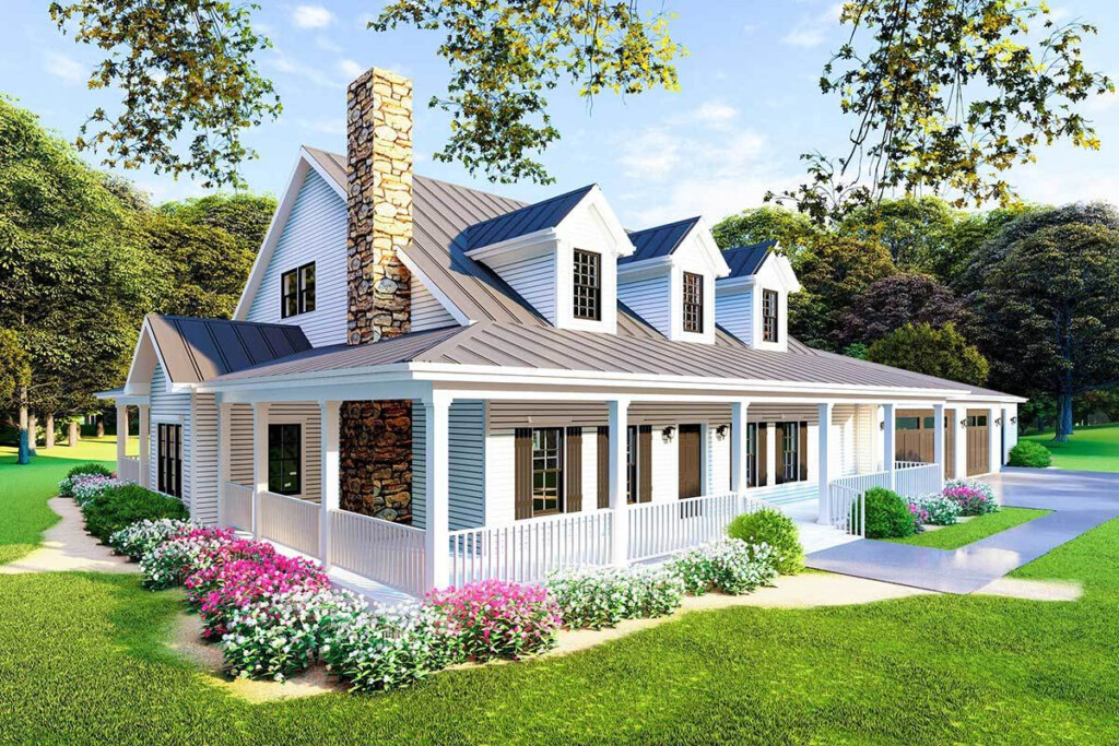 Modern Farmhouse Plan With In Law Suite 70607MK Architectural  - One Story House Plans With Inlaw Apartment