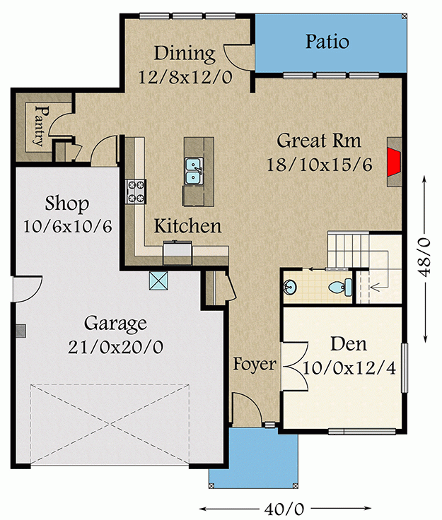 Modern House Plan With Bedrooms Upstairs 85287MS Architectural  - 2 Story House Plans With Bedrooms Upstairs