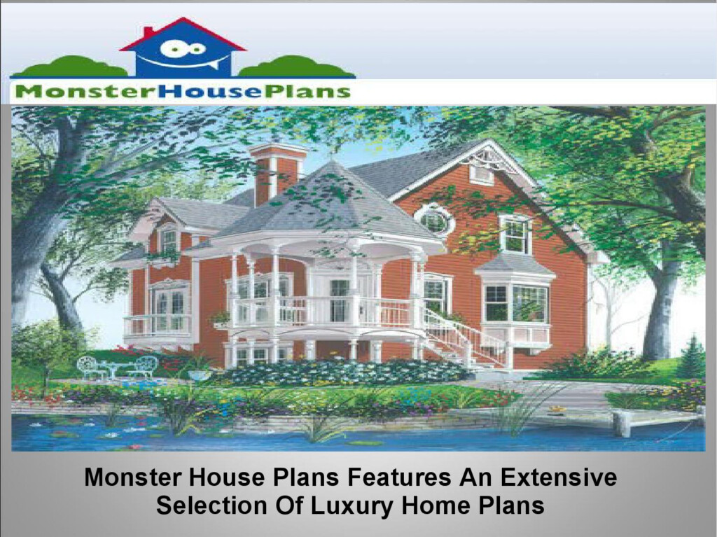 Monster House Plans Features An Extensive Selection Of Luxury Home  - Monster House Plans One Story