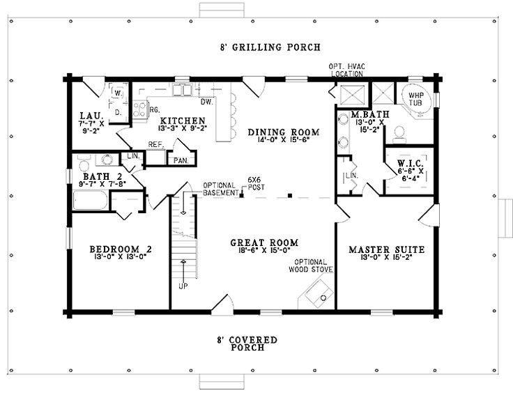 New One Story Two Bedroom House Plans New Home Plans Design - 1 Story House Plans 2 Bedrooms