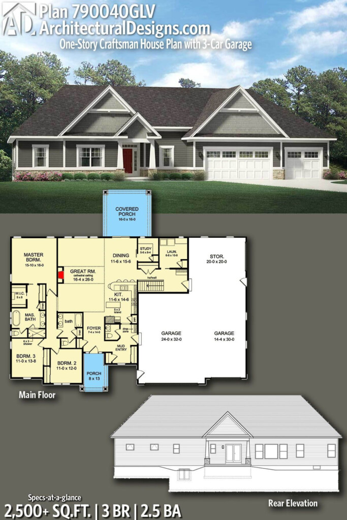 One Story Basement House Plans An Overview House Plans - 1 Story House Plans With Basement