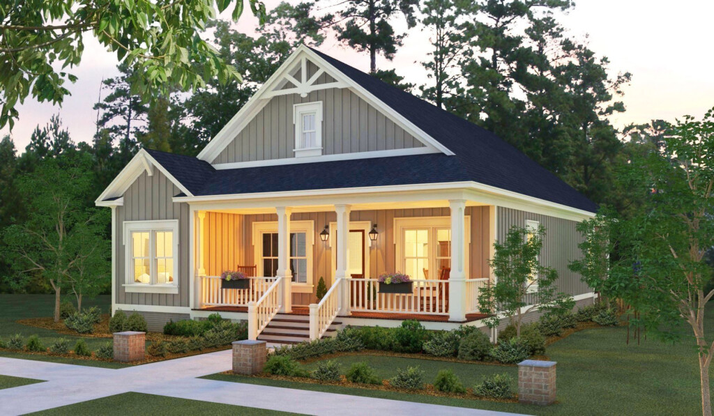 One Story Cottage House Plans A Look At The Benefits And Drawbacks  - Single Story Country Cottage House Plans