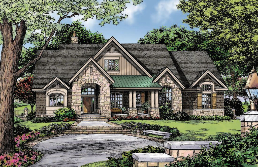 One Story Don Gardner House Plans - David Gardner One Story House Plans