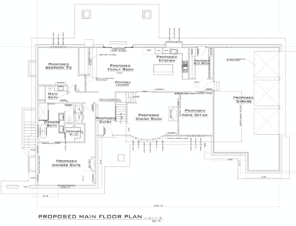 Our 1970 s Ranch Home House Plans And Exterior Plans Nesting With Grace - 1970S 2 Story House Plans