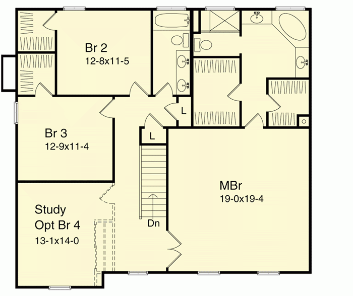 Plan 2207SL Efficient Two Story Home Plan House Plans Two Story  - Efficient Two Story House Plans