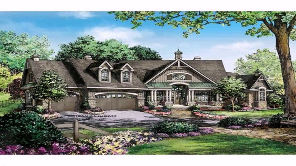 Ranch Style 2 Story House Plans see Description see Description  - 2 Story Ranch House Plan