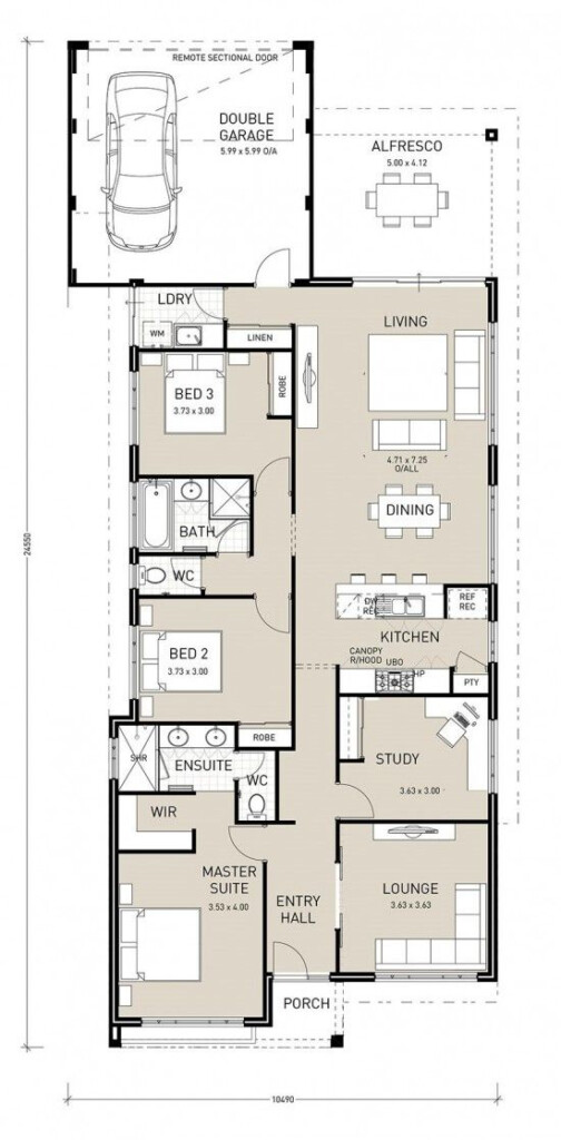 Rear Garage House Plans Exploring Design Options House Plans - One Story House Plans With Rear Entry Garage