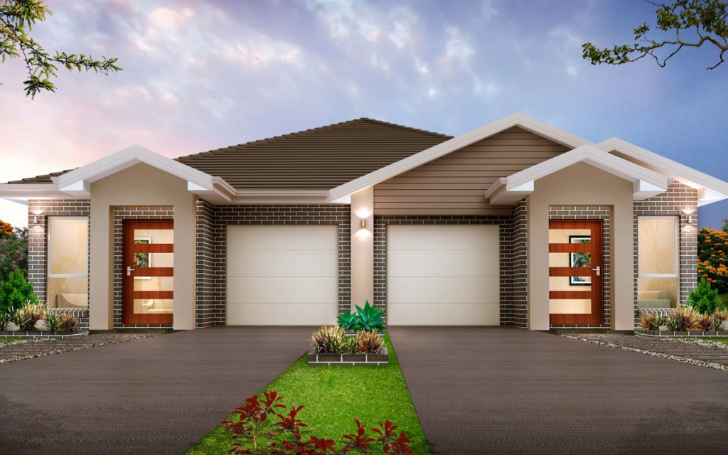 Redleaf 40 Duplex Level By Kurmond Homes New Home Builders Sydney  - Single Story Duplex House Plans Australia