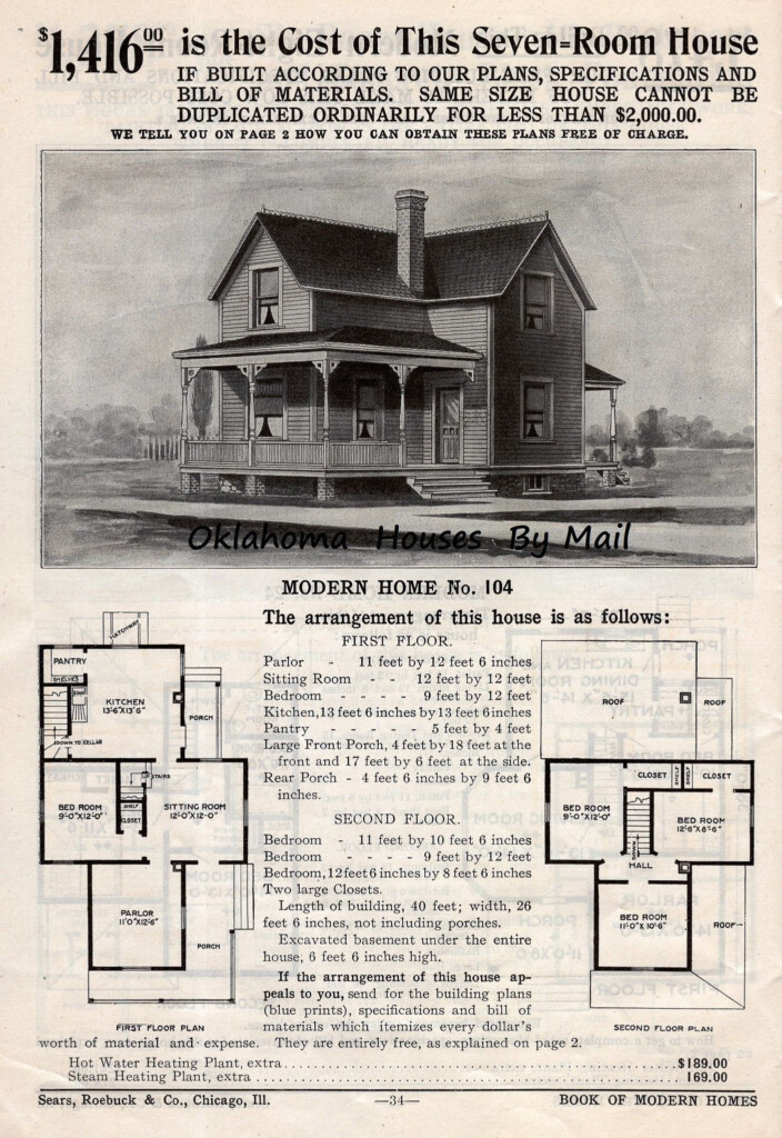 Sears House Plans Catalog Nada Home Design - 1900S One Story Country House Plans