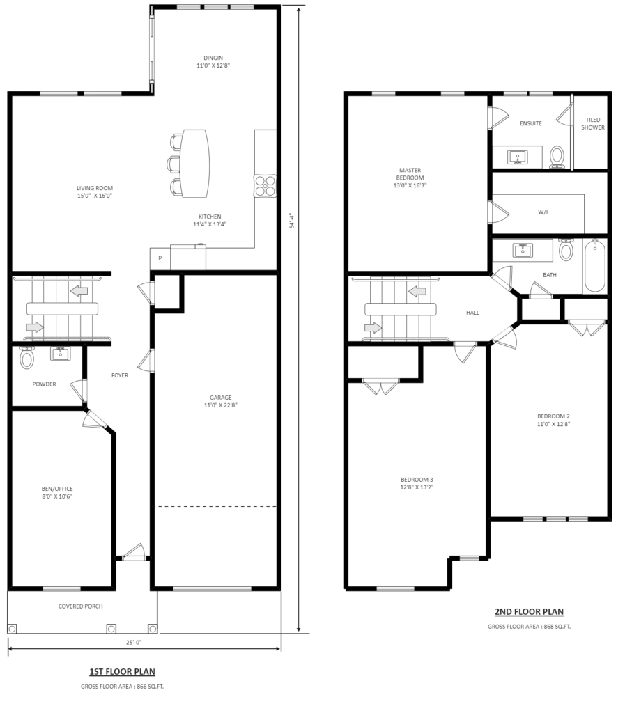 Simple 2 Story House Plan EdrawMax EdrawMax Templates - 2 Story House Simple Floor Plans