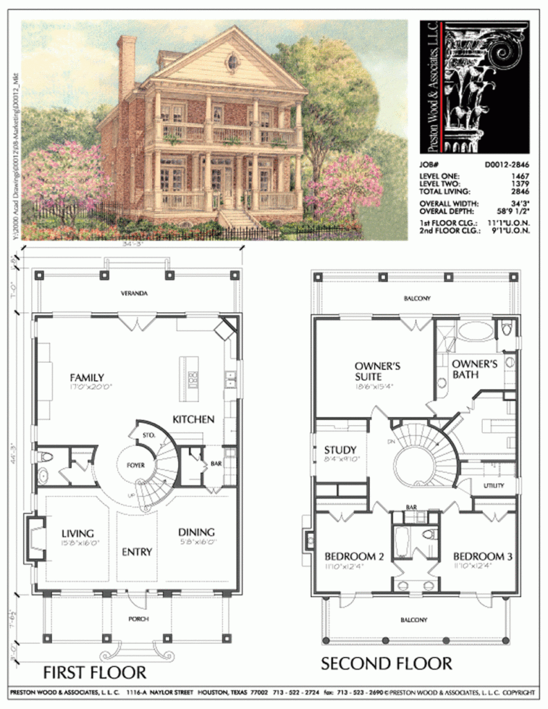 Single Family Two Story Custom Home Plans Residential Development Des  - 2 Story Single Family House Plans California 4000St