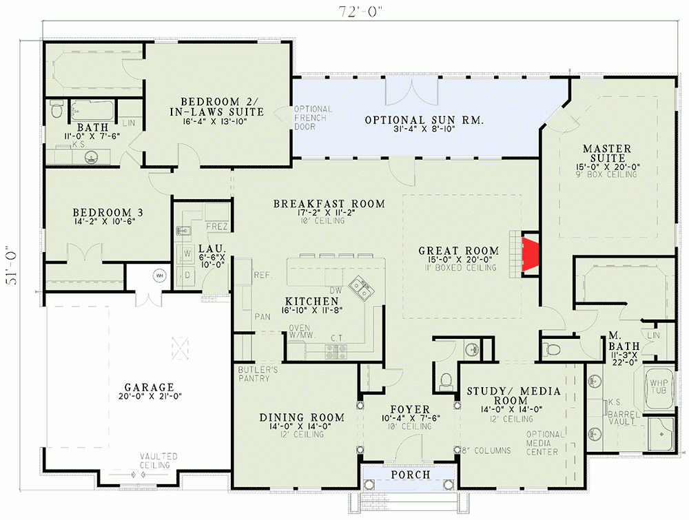 Single Story House Plans With 2 Master Suites A Comprehensive Guide  - One Story House Plans With Two Master Bedrooms