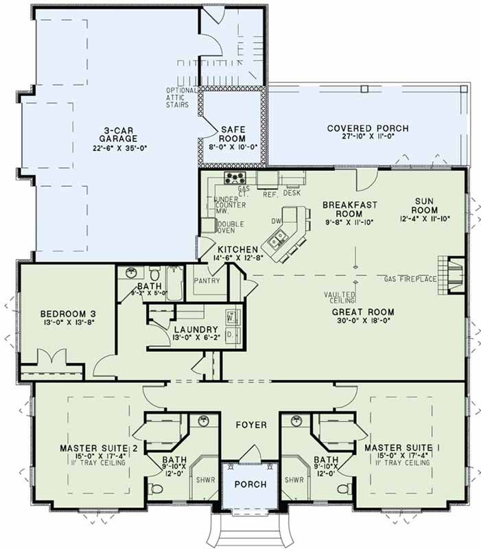 Single Story House Plans With 2 Master Suites A Comprehensive Guide  - House Plan With 2 Master Suites Single Story