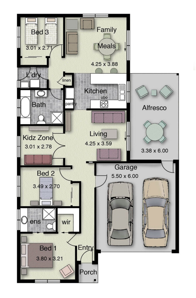 The Glenbrook 182 Design Is Extremely Versatile And Suits A Broad Range  - 3 Story House Plans Australia