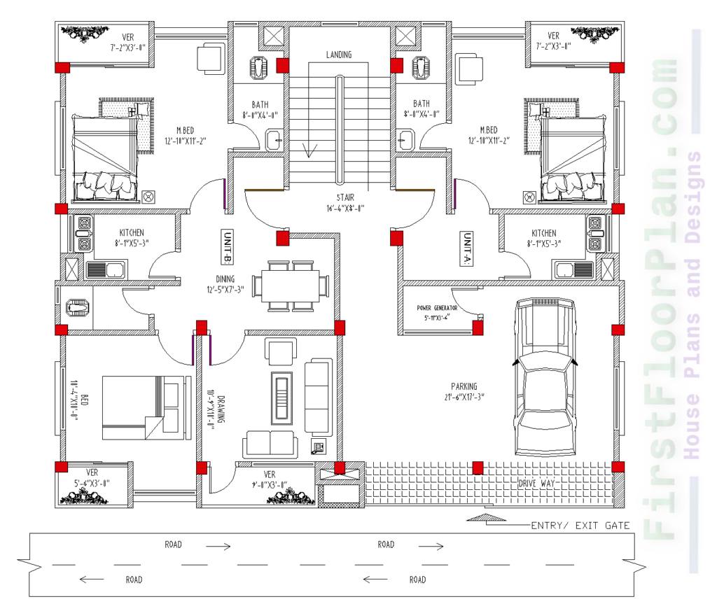 Three Storey Building Floor Plan And Front Elevation First Floor Plan  - Floor Plans Of A 3 Story Spaceship Tower House