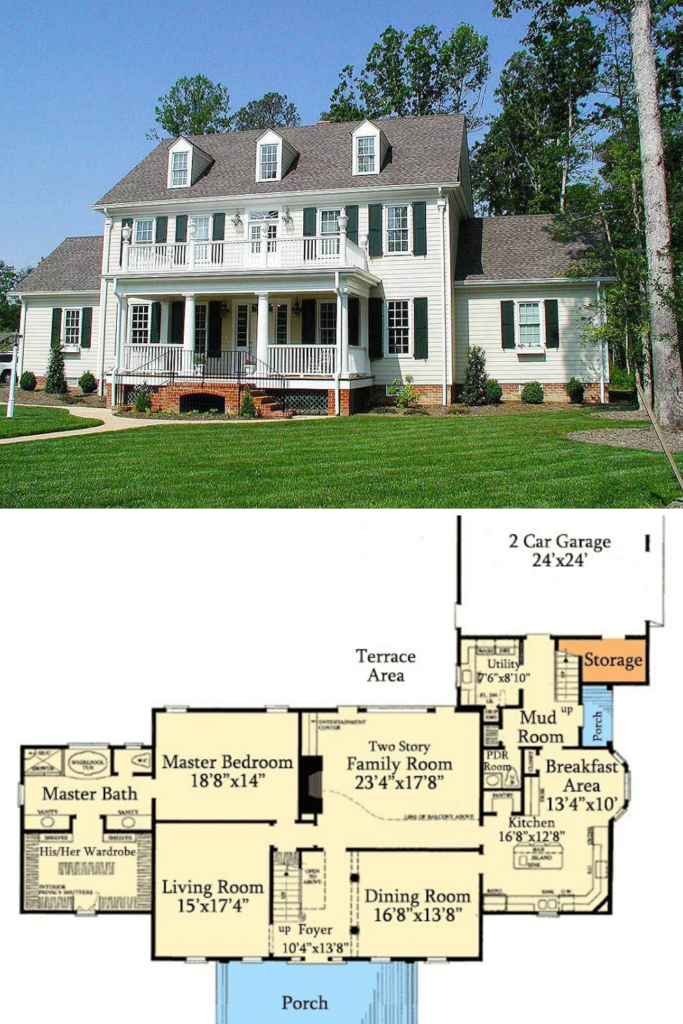 Two Story Colonial House Plans Tips For Finding The Perfect Design  - Two Story Colonial House Floor Plans