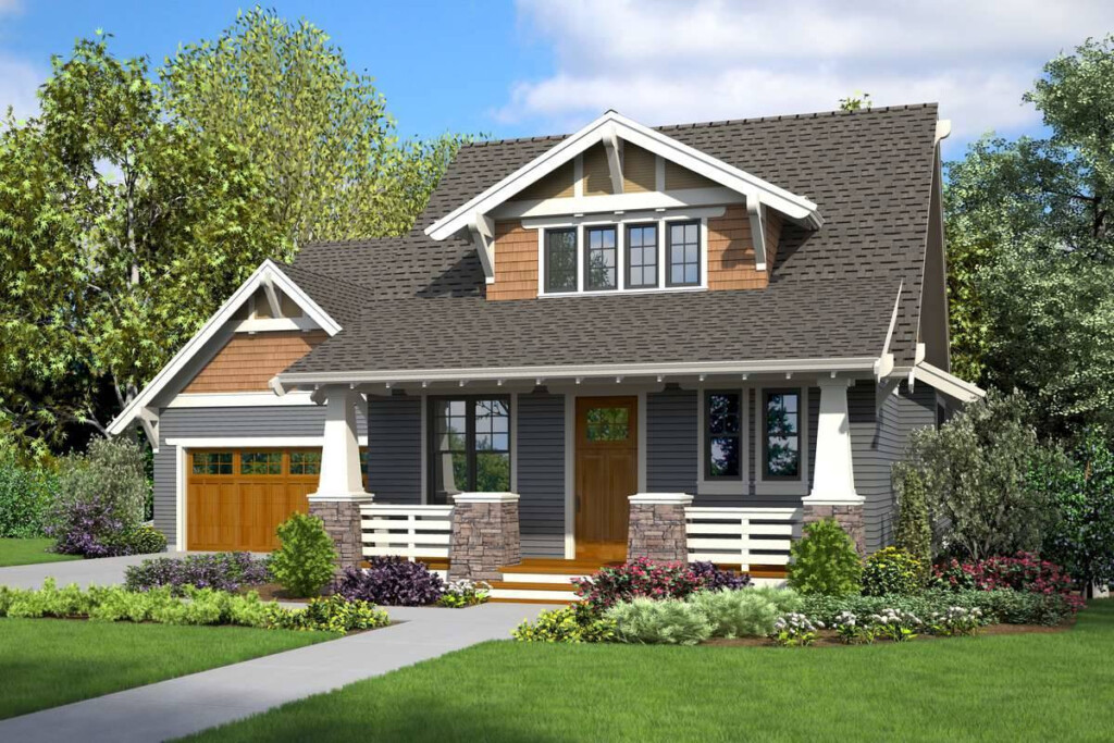 Two Story Cottage Style House Plan 4684 Plan 4684 - Bungalow 2 Story House Plans