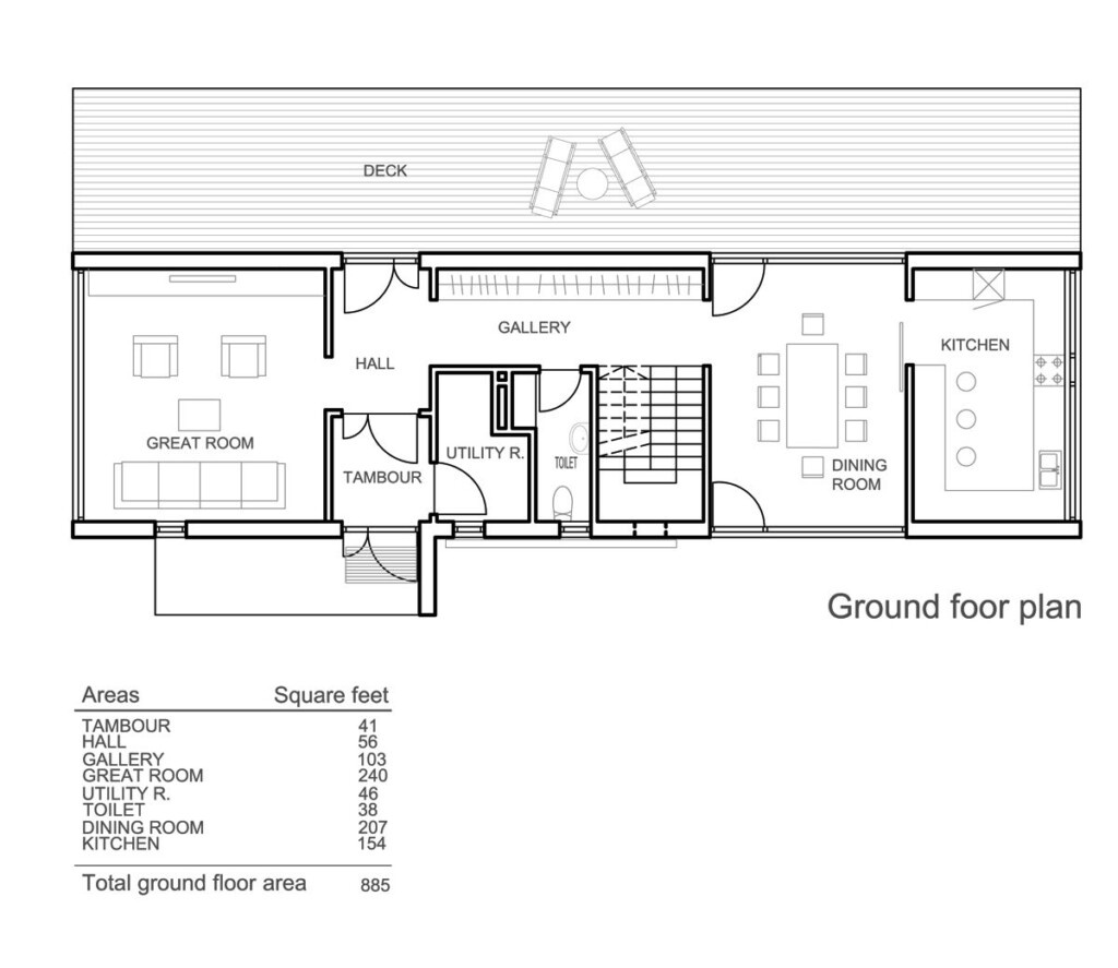 Two Story Rectangular House Plans The Urban Decor - Floor Plan Two Story Rectangular House