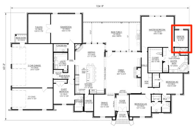 Unique One Story House Plans Monster House Plans 2024  - Monster House Plans One Story