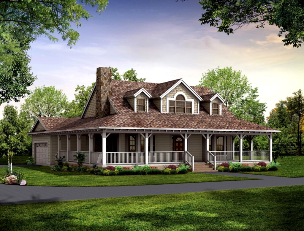 Wrap Around Porch Farmhouse Plans Randolph Indoor And Outdoor Design - 3 Story House Plan With Porches